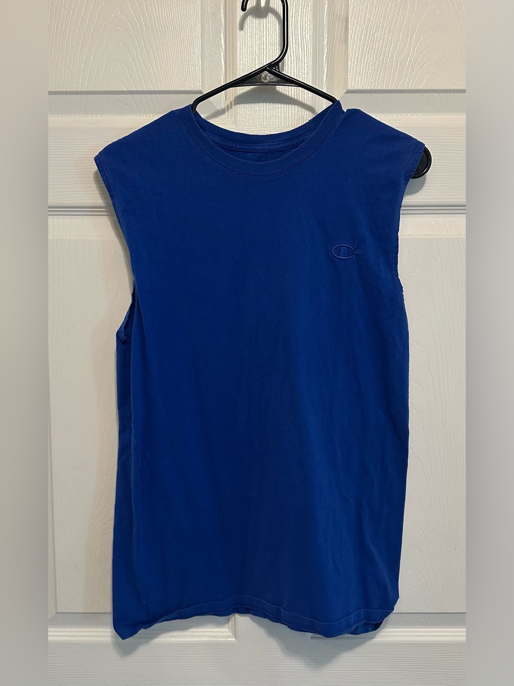 Champion Sleeveless Tank Top in Deep Blue